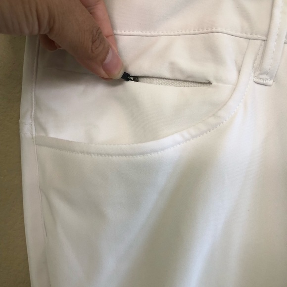 All in Motion Men's White Golf Slim Pants UPF 50 Size 38x30 - Picture 8 of 16